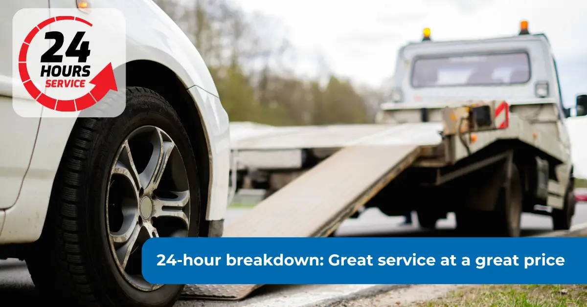 24 hour breakdown and recovery assistance