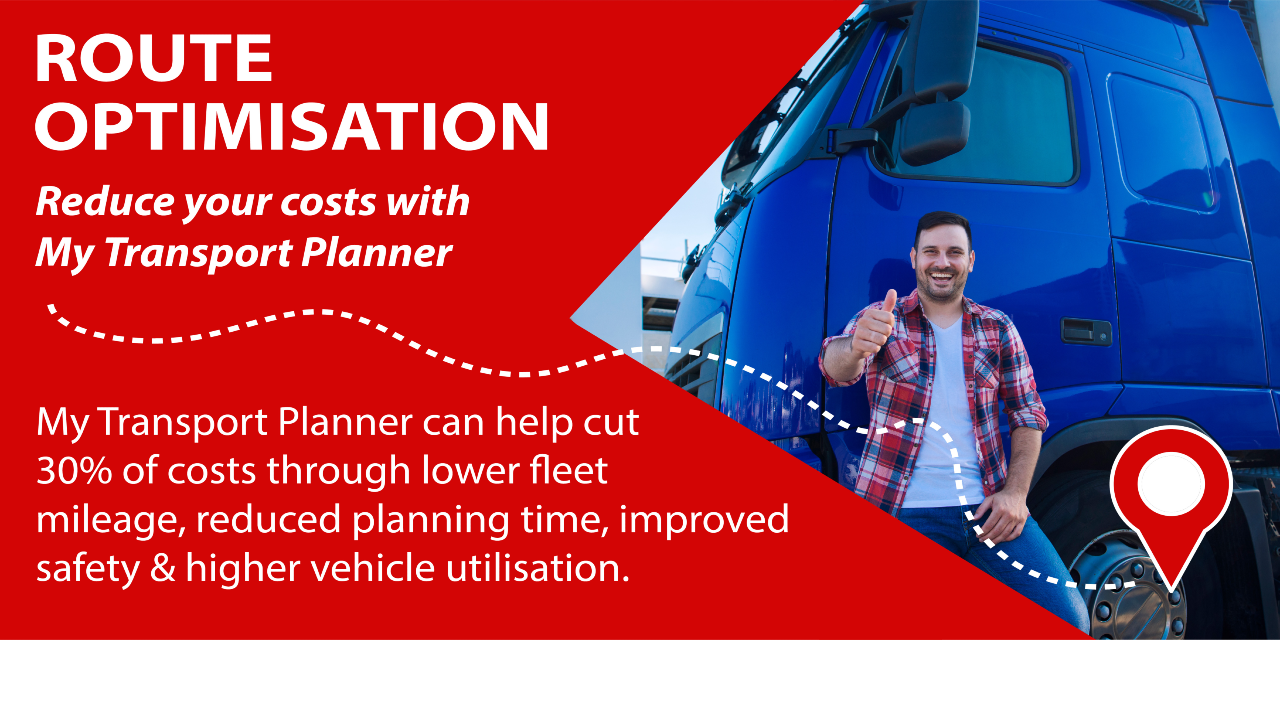 Reduce your costs with My Transport Planner