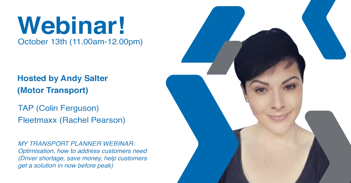 My Transport Planner Webinar: Highlights
