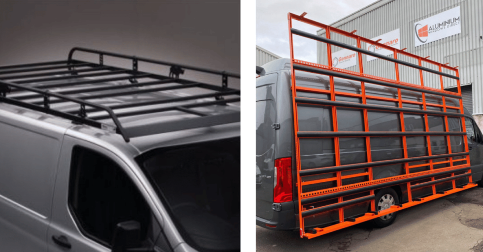 Van accessories: Roof racks - Fleetmaxx Solutions