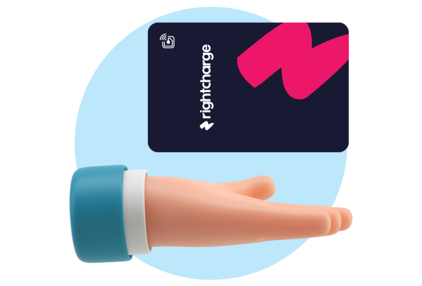 rightcharge ev public charge point card