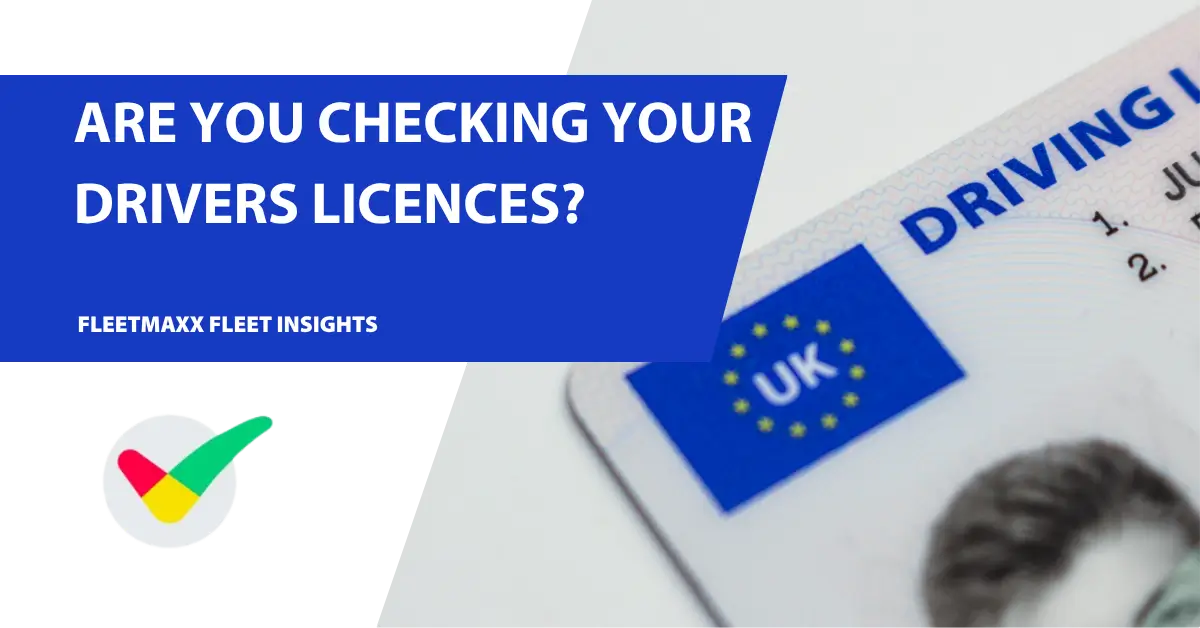 Driving licence checks service for commercial drivers