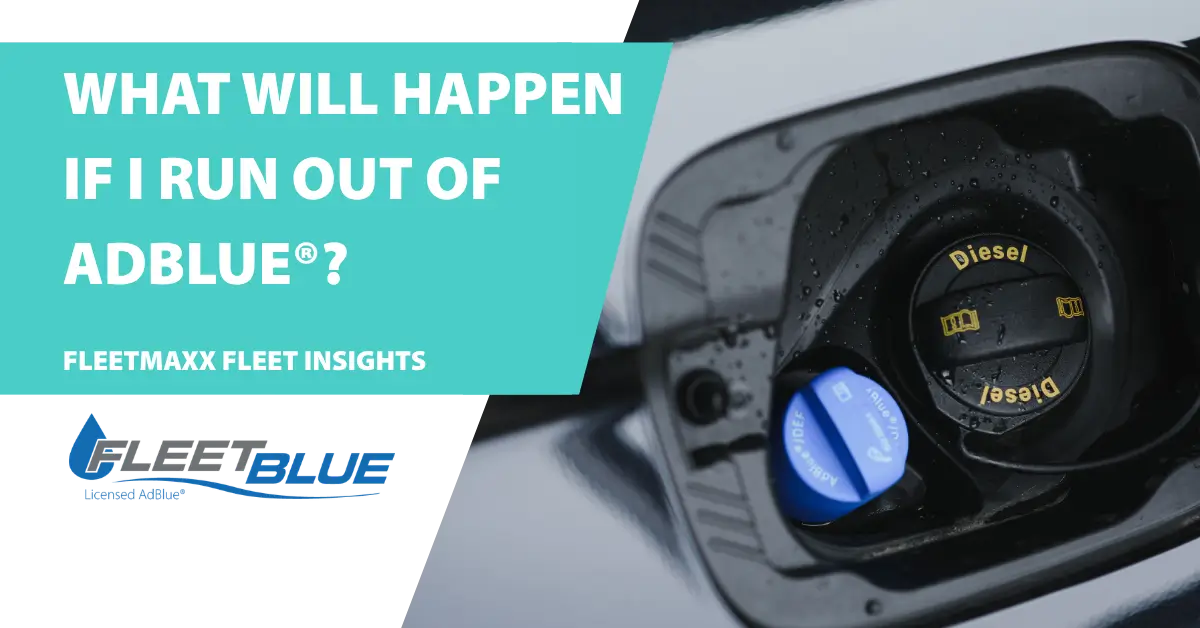 WHAT WILL HAPPEN IF I RUN OUT OF ADBLUE WHAT WILL HAPPEN IF I RUN OUT OF ADBLUE? - Diesel and AdBlue® filler caps explaining what happens if a vehicle runs out of AdBlue