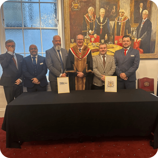 Celebrating Steve Hale becoming a Freeman of The Worshipful Company of Carmen (1)