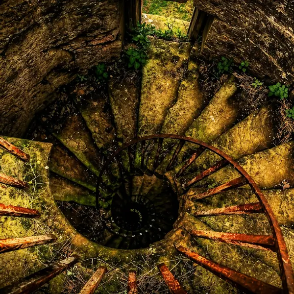old stairwell taken by Scott Speirs