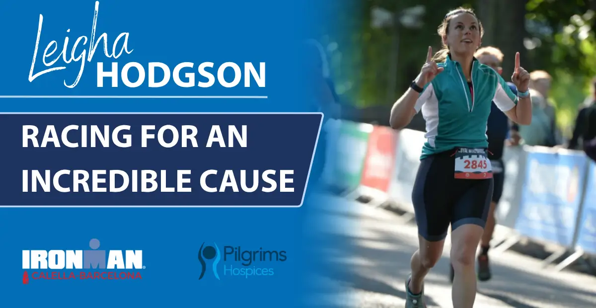 Leigha Hodgson Takes on Ironman Barcelona in Support of Pilgrims Hospices