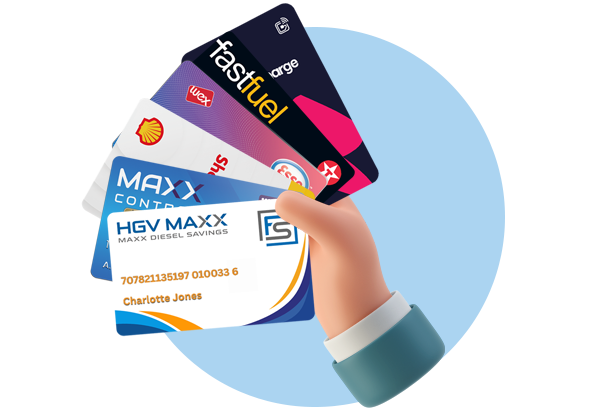 Fuel card options from Fleetmaxx Solutions including Shell, UK Fuels, Fastfuel and HGV Maxx fuel card products for UK businesses.