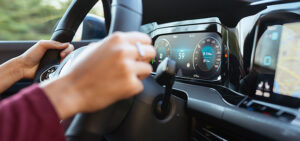 Fuel efficient driving: Drive smoothly and maintain a steady speed