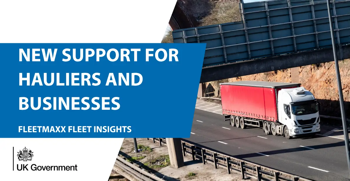 Government announces new support measures for farmers, hauliers and motorists