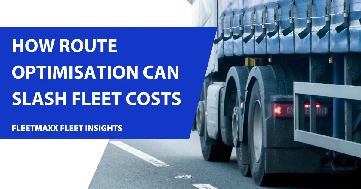 What is route optimisation?