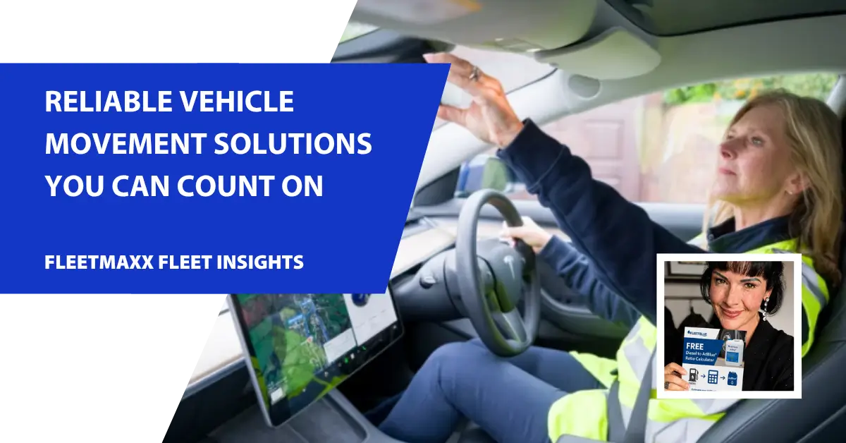 Rachel Pearson welcomes Engineius vehicle movement services to Fleetmaxx customers