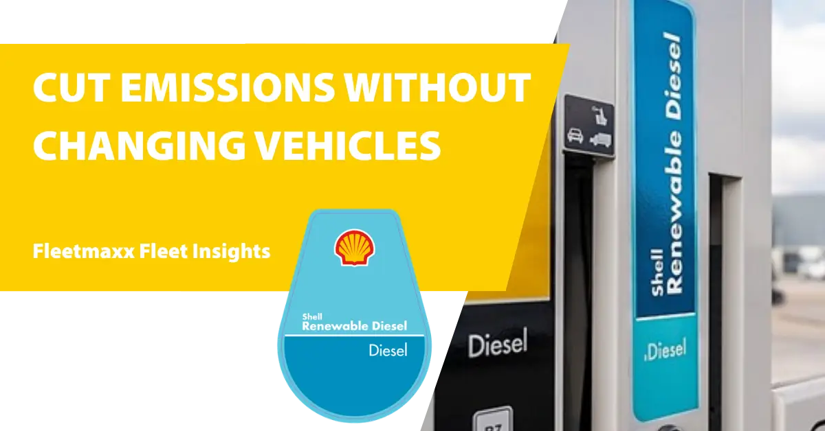 Could you cut fleet emissions without changing your vehicles?