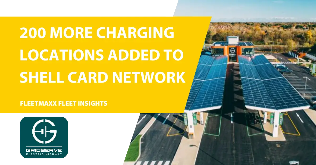 GRIDSERVE Electric Highway now available with Shell Cards