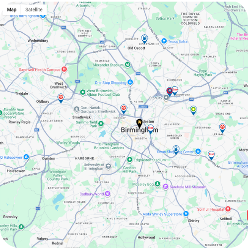 Find HGV friendly diesel fuel stations in Birmingham and the West Midlands using the Fleetmaxx HGV Maxx Diesel Card Pump Locator