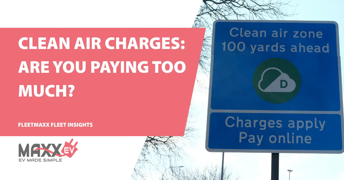 Clean Air Zone charges are costing van drivers almost £800 a year