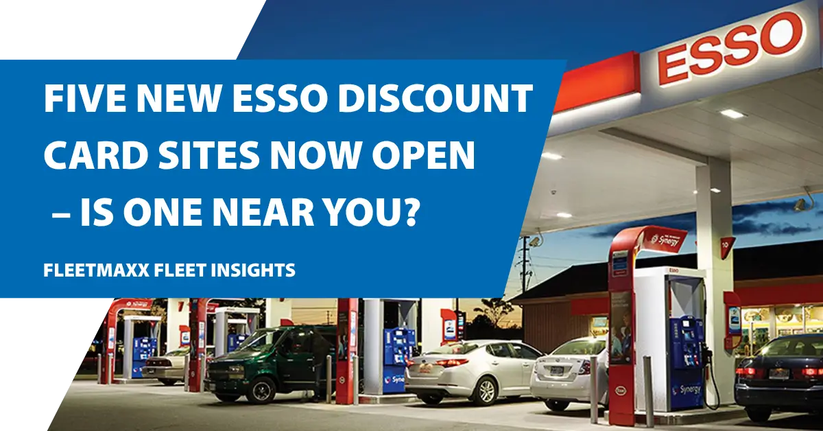 Five new Esso service stations added to the Esso Card network
