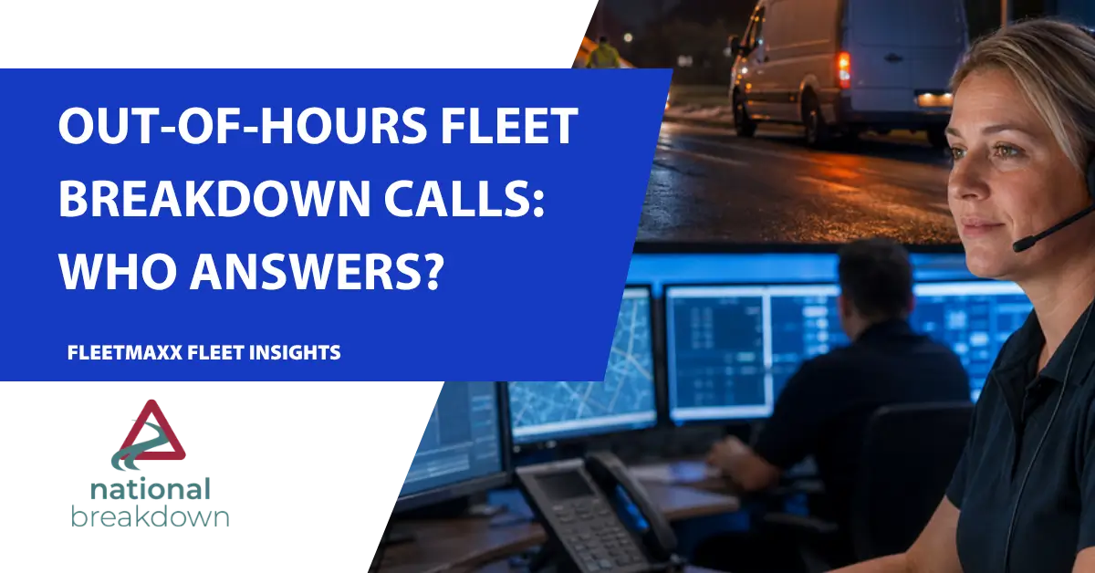Your driver calls at 2am with a broken-down vehicle – who answers?