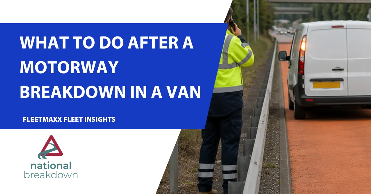 Broken down on a motorway? One wrong move could put your driver in danger