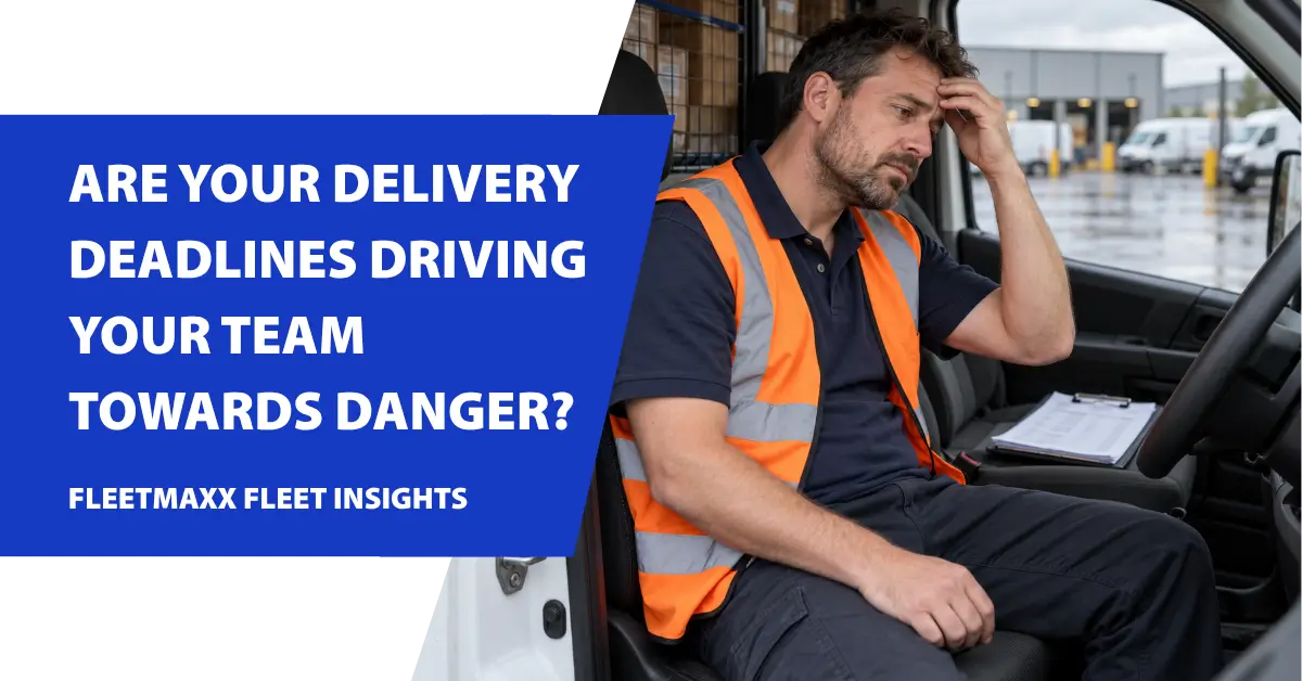 Mitigating road risk for delivery drivers on work journeys